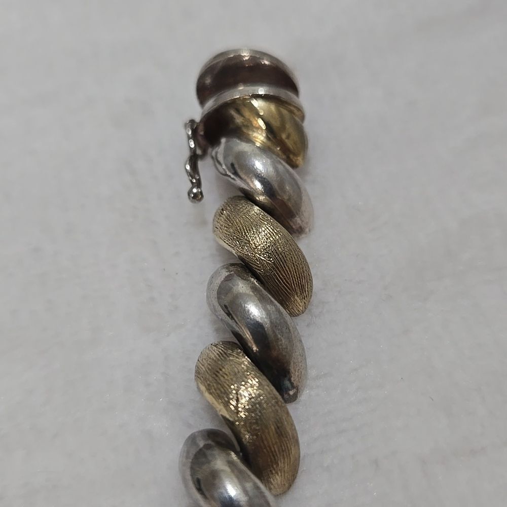 Solid Sterling Silver Bracelet - image 4